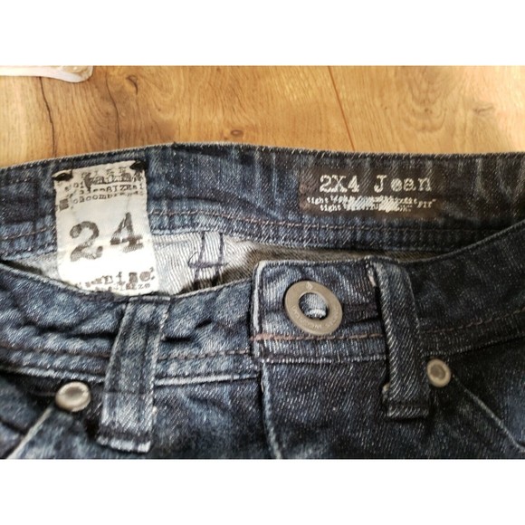 Volcom Jeans Size 24 Stretch 2x4 Skinny Denim Pants 24 Waist / 24 Inseam - Picture 3 of 8